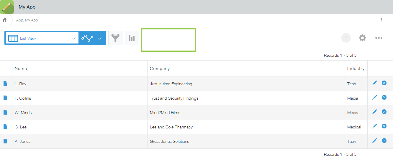 Header Menu Space Screenshot